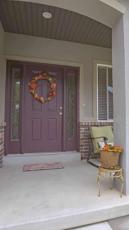 Colorful Floral Porch