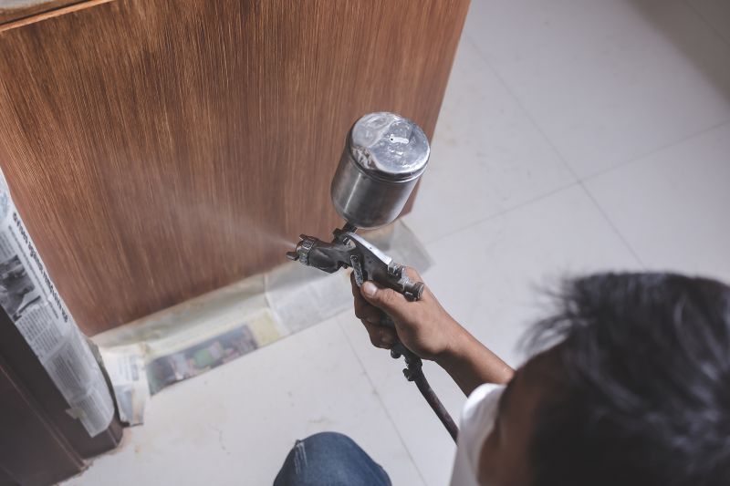 Wood Cabinet Staining in Bloomington, IN